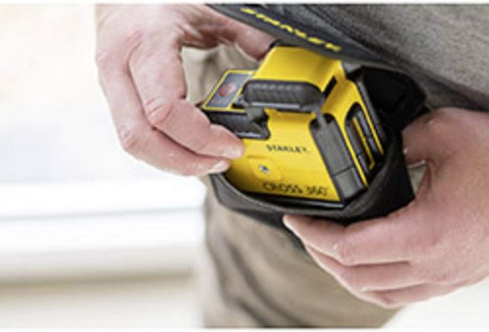 Stanley Kreuzlinienlaser CROSS 360° STHT77504-1 (mit roter Diode, 360° horizontale &amp; vertikale Linie