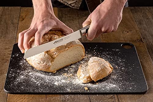 Arcos 178700 Serie Kyoto - Brotmesser - Klinge aus Nitrum geschmiedetem Edelstahl 220 mm - HandGriff