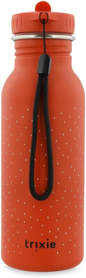 Trixie Trinkflasche Kinder 500ml, Wasserflasche Kindergarten, auslaufsicher | Kinderflasche für Jung