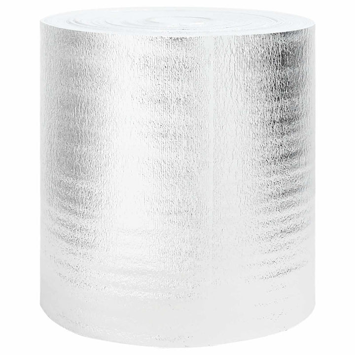 vidaXL Heizkörper-Reflektorfolie Silber 5 x 0,5 m Polyethylen, Heizaccessoire fürs Wohnzimmer, zylin