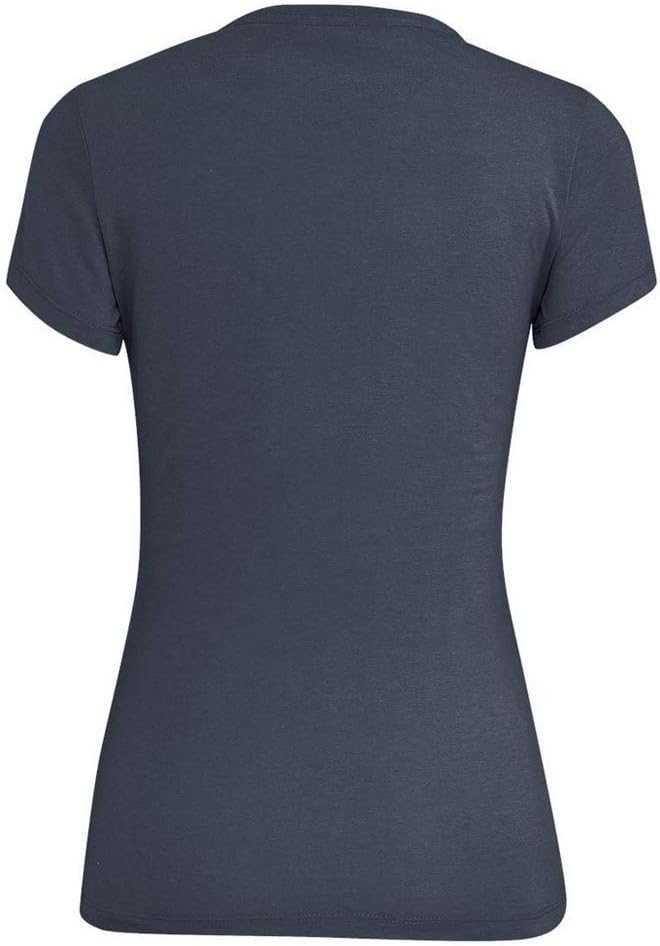 Salewa Damen Graphic Dry W T-shirt Blusen & T-shirts L Premium Navy Melange, L Premium Navy Melange