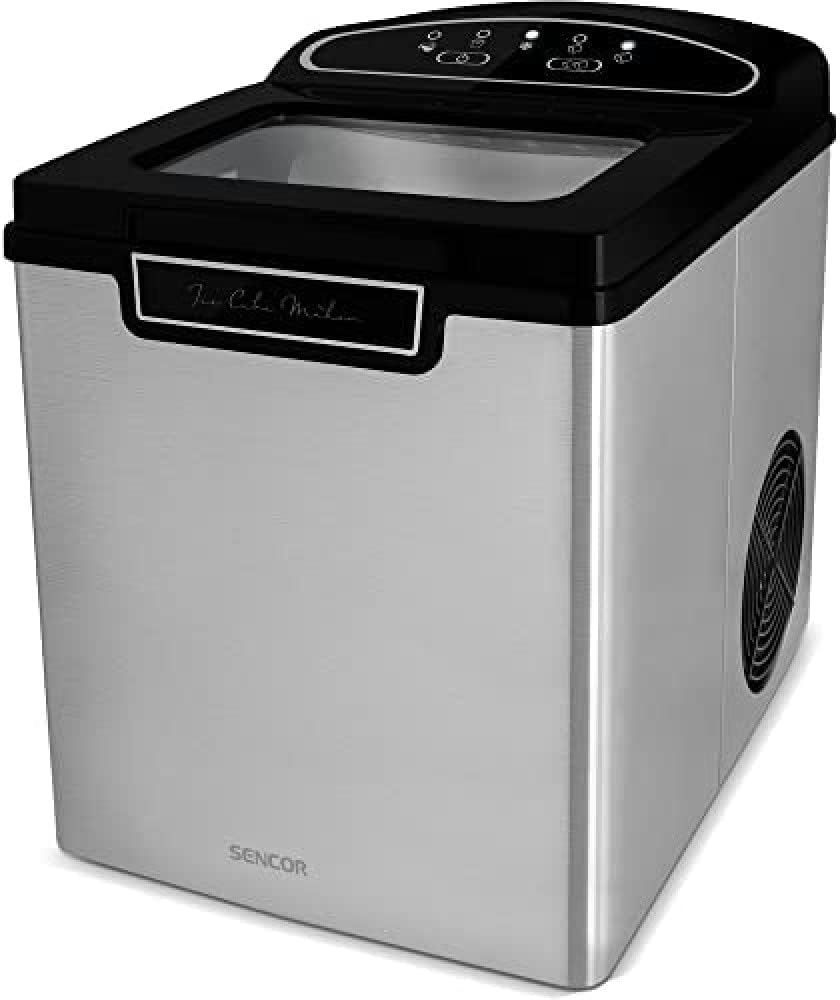 SENCOR SIM 3500SS Eiswürfelmaschine, 105 W, silberfarben
