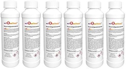 well2wellness® Saunaaufguss Set 'Klassik' mit hochwertigen 6 x 250 ml Flaschen