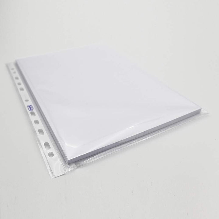 Buste foratura universale Liscio Super Clear Favorit -Superior- 22x30 cm -bianco-01022501 (conf.500)