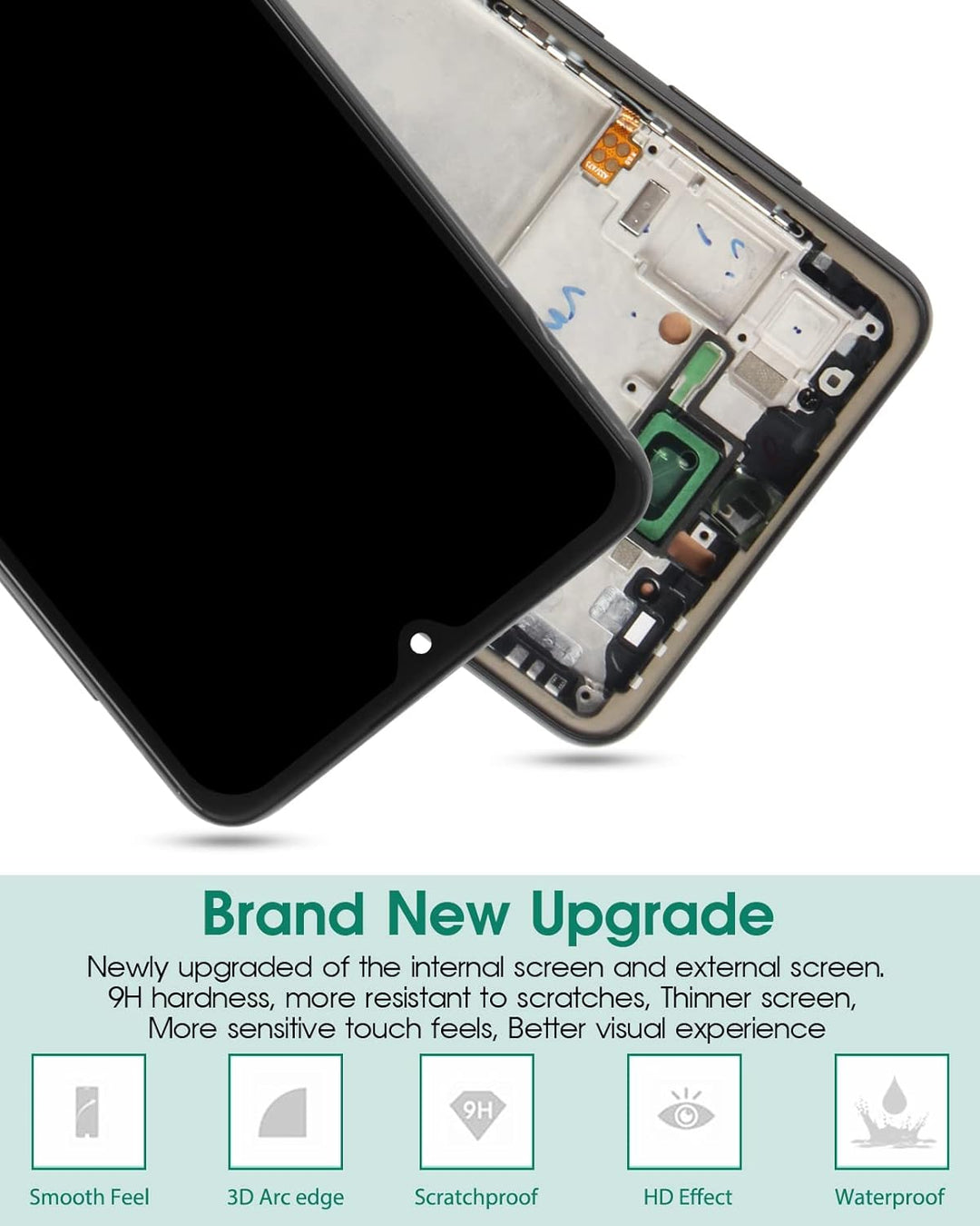 Für Samsung A33 5G LCD-Display für Samsung Galaxy A33 Touchscreen Ersatz für Galaxy A33 Digitizer A3