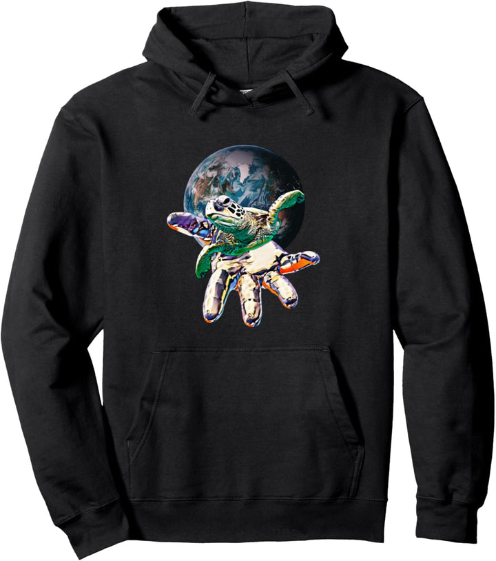 Meeresschildkröte Motiv Schildkröte Meeresschildkröten Ozean Pullover Hoodie