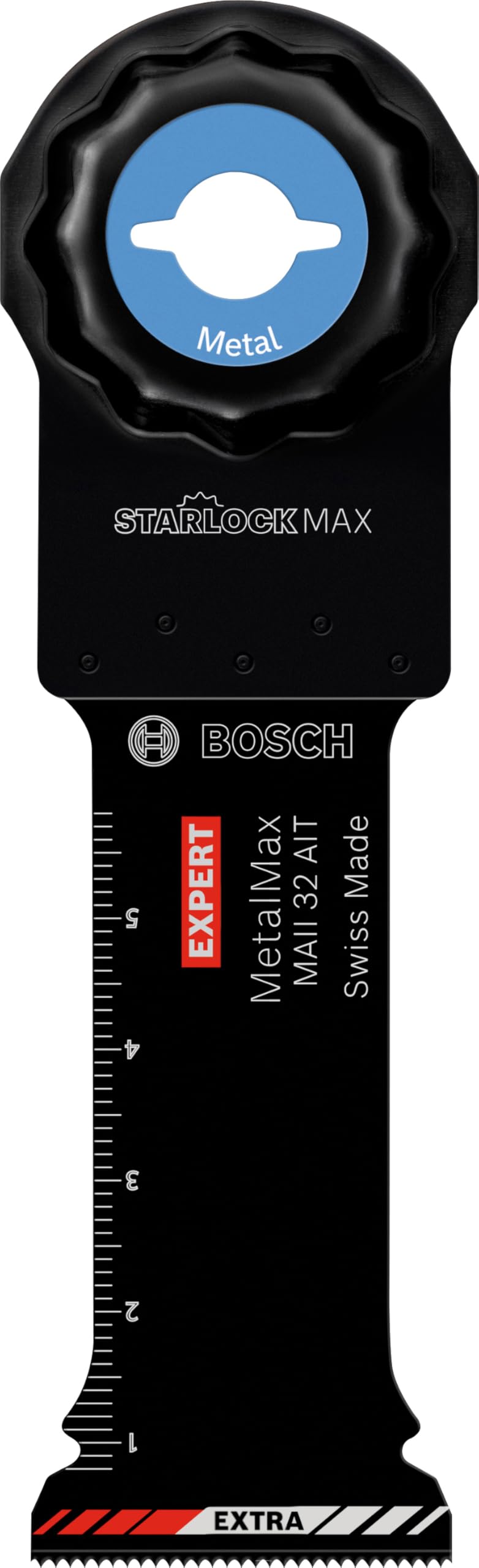 Bosch Accessories 1x Sägeblatt Expert MetalMax MAII 32 AIT (für Stahl, Edelstahl, Breite 32 mm, Zube