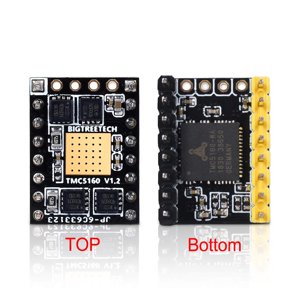 BIGTREETECH TMC5160T V1.0 Schrittmotor StepStick Mute Silent Driver Support SPI mit Kühlkörper für d