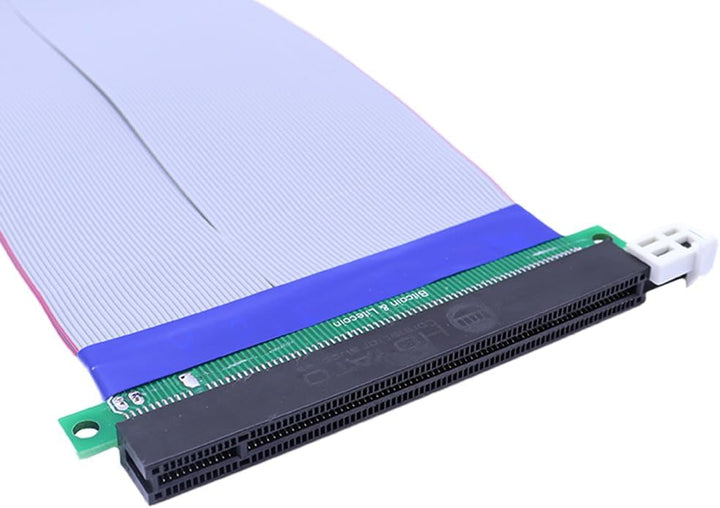 Sarini 16X Zu 16X PCI-E PCIe Express Extender Verlängern PC PCI-E Flex Kabel Band Kabel Riser Kabel
