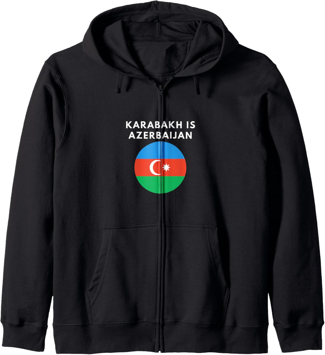Karabakh is Azerbaijan Country Support Azerbaijan 2020 Free Kapuzenjacke