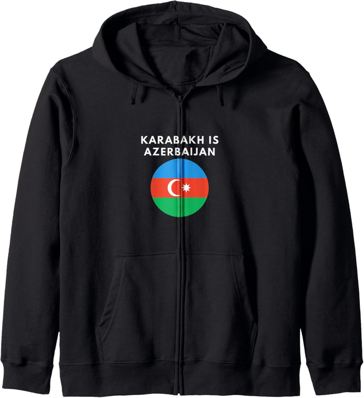 Karabakh is Azerbaijan Country Support Azerbaijan 2020 Free Kapuzenjacke