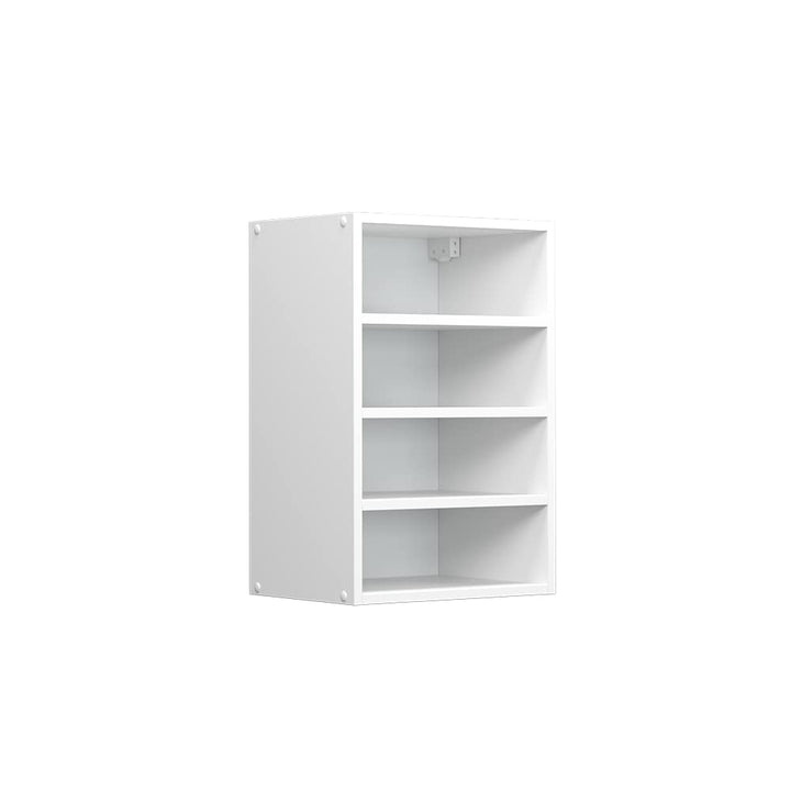 Vicco Hängeschrank R-Line, Weiss/Weiss, 40 cm Weiss Regalhängeschrank 40cm, Weiss Regalhängeschrank