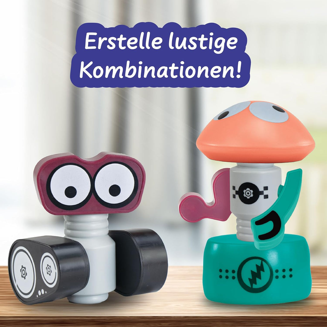 Science4you DIY Magnetische Roboter für Kinder – Magnetbaustein-Set Perfekt zum Stapeln, Magnetspiel