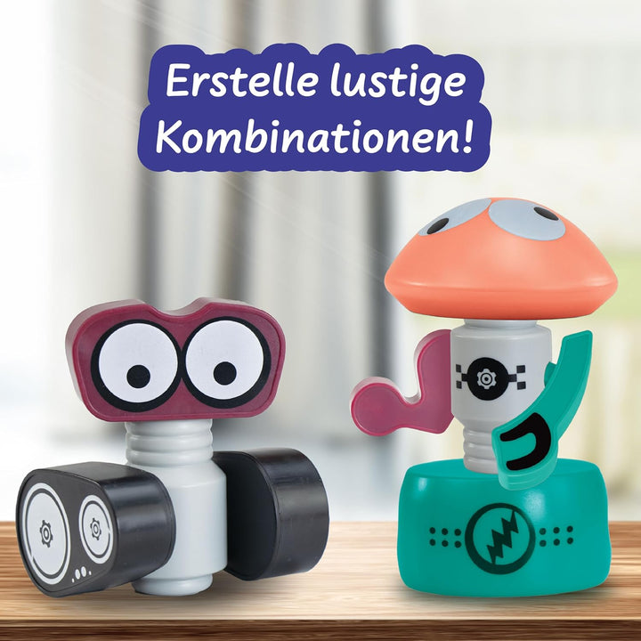 Science4you DIY Magnetische Roboter für Kinder – Magnetbaustein-Set Perfekt zum Stapeln, Magnetspiel