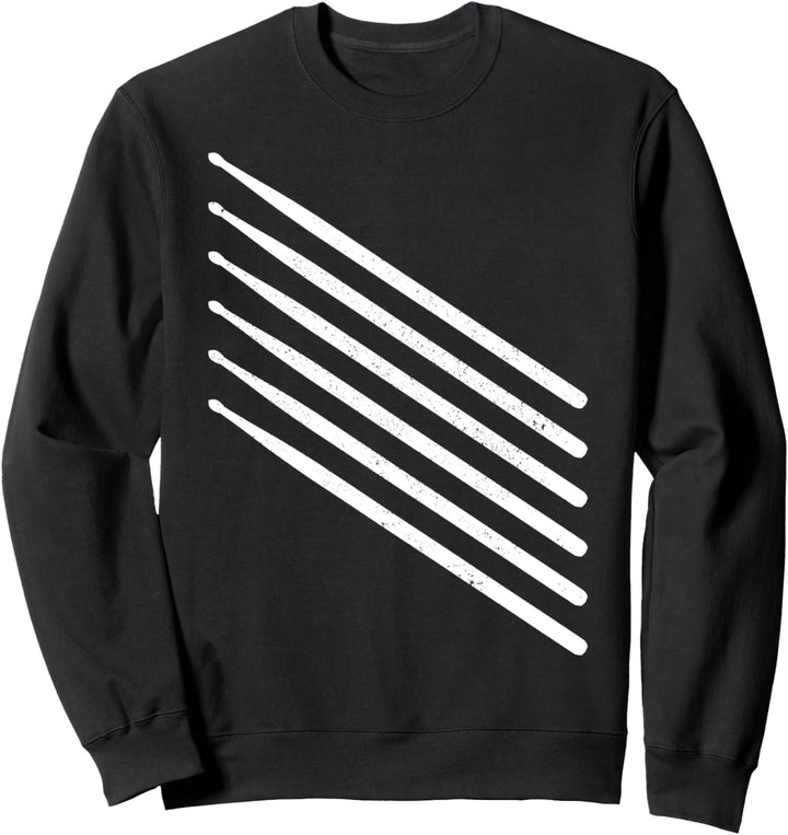 Drummer Schlagzeug Vintage Schlagzeuger Geschenk Sweatshirt