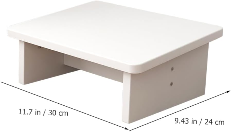 TEHAUX Fusshocker 30cm rutschfest Schräge Fussstütze für Büro Homeoffice Ergonomische Sitzgelegenhei