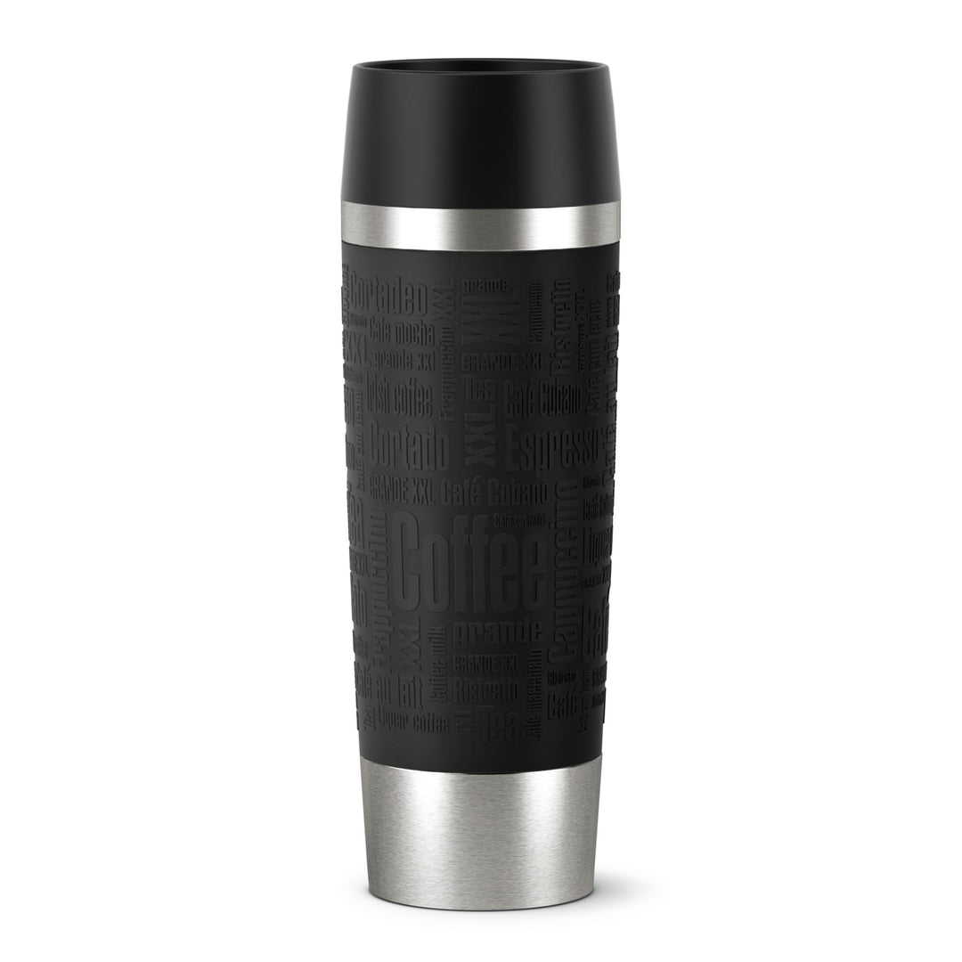 Emsa 515615 Travel Mug Classic Grande | Thermobecher | Isolierbecher | 500ml | hält 6h heiss, 12h ka