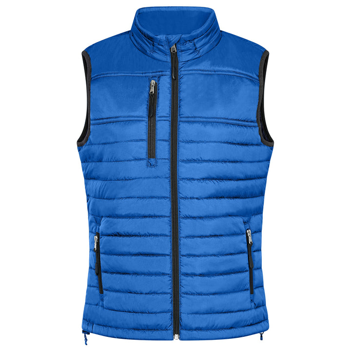 HRM Damen Hooded Performance Body Warmer I Fair Trade Outdoor Weste Damen, 100 g/m² I Aus 100% leich