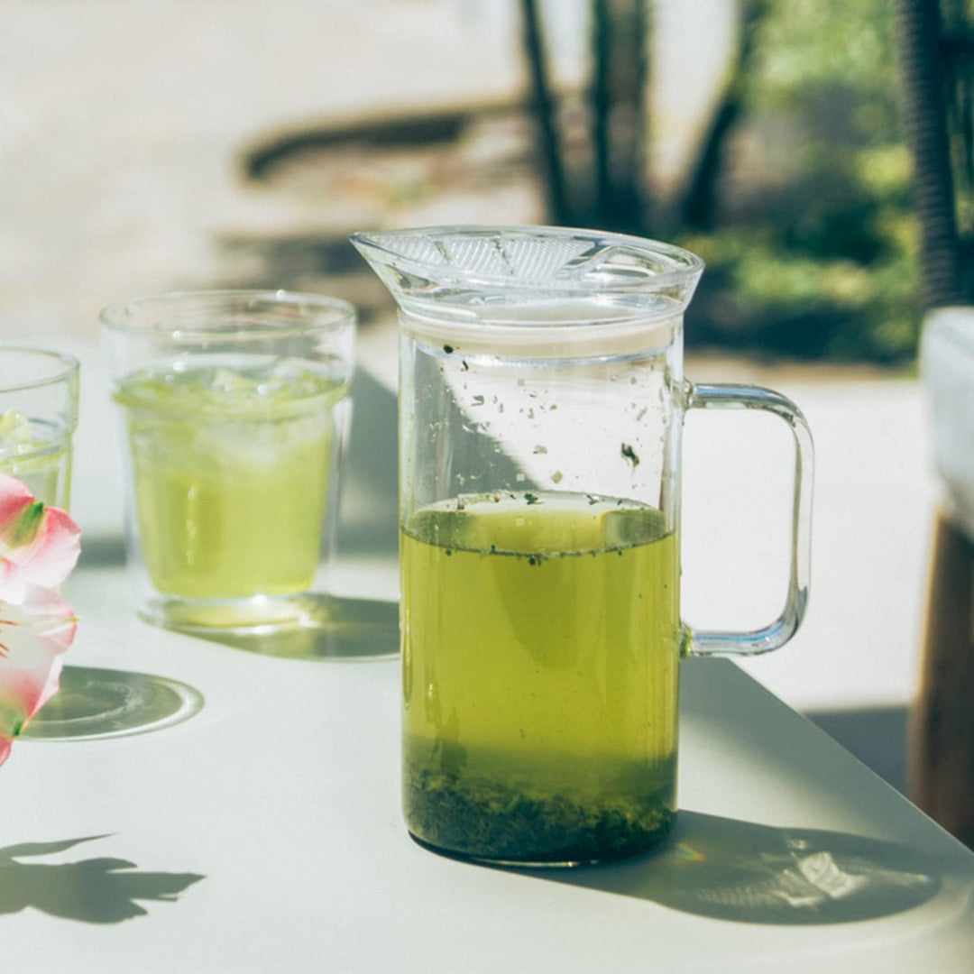 Hario Simply Hario Teekocher aus Glas, 400 ml Glass Tea Maker 400ml, Glass Tea Maker 400ml