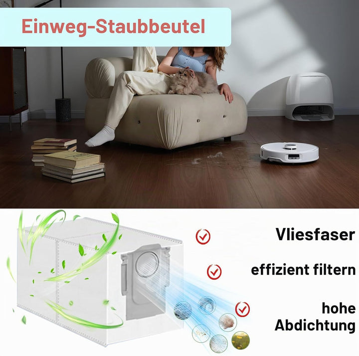 Zubehörset für Roborock Qrevo Curve/Qrevo Edge/Qrevo Curv S5X/ Qrevo Edge S5A/ P20 Pro, Ersatzteile