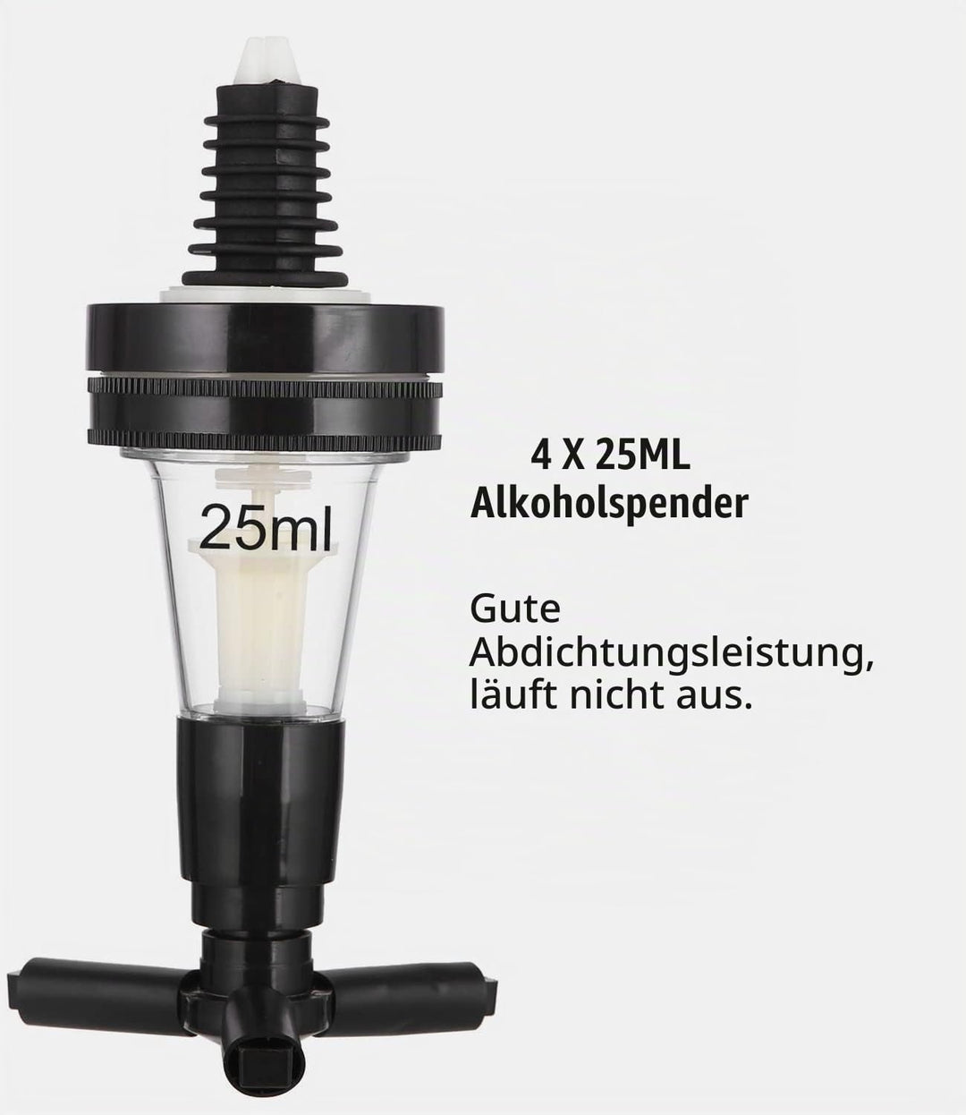 Soulpala Bar Butler Bar Flaschenhalter und Dosierer Bar Butler Wand Flaschenhalter für 4 Flaschen Ba