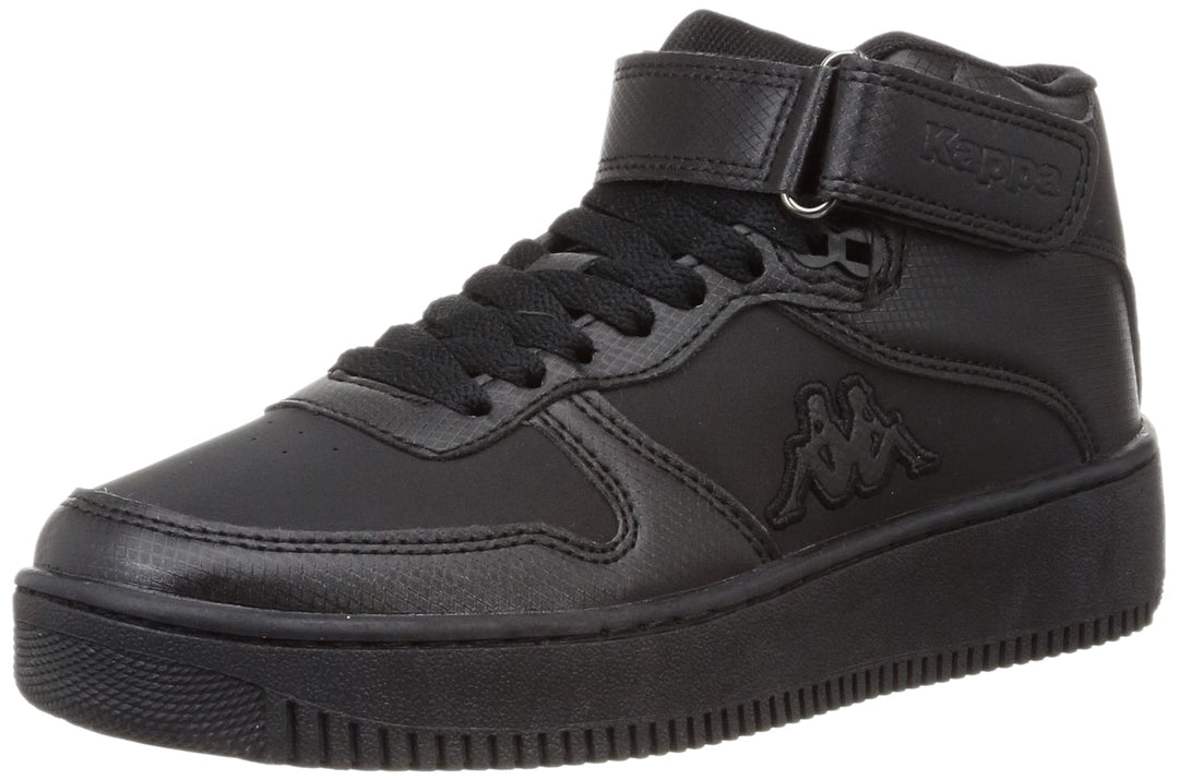 Kappa Unisex Logo Maserta Md VGymnastikschuh 40 EU Schwarz, 40 EU Schwarz