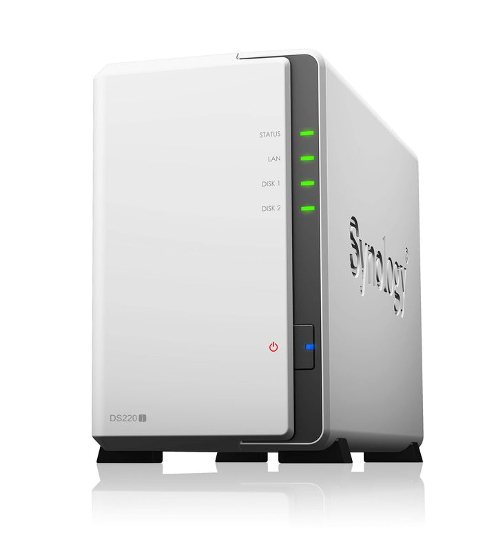Synology DS220j 2-Bay 16TB Bundle mit 2X 8TB IronWolf ST8000VN0004