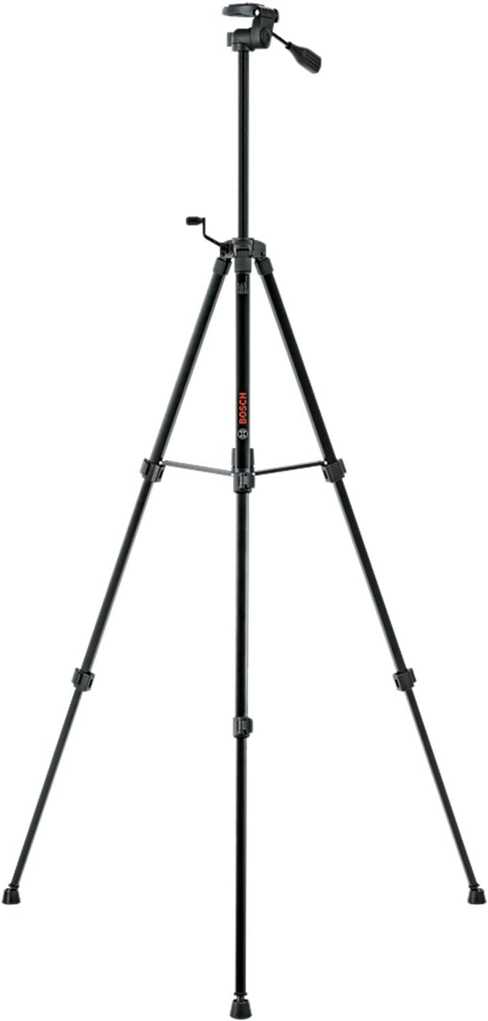 Bosch Premium-Stativ TT 150 (regulierbare Höhe 55-157 cm für schnelle und flexible Positionierung vo
