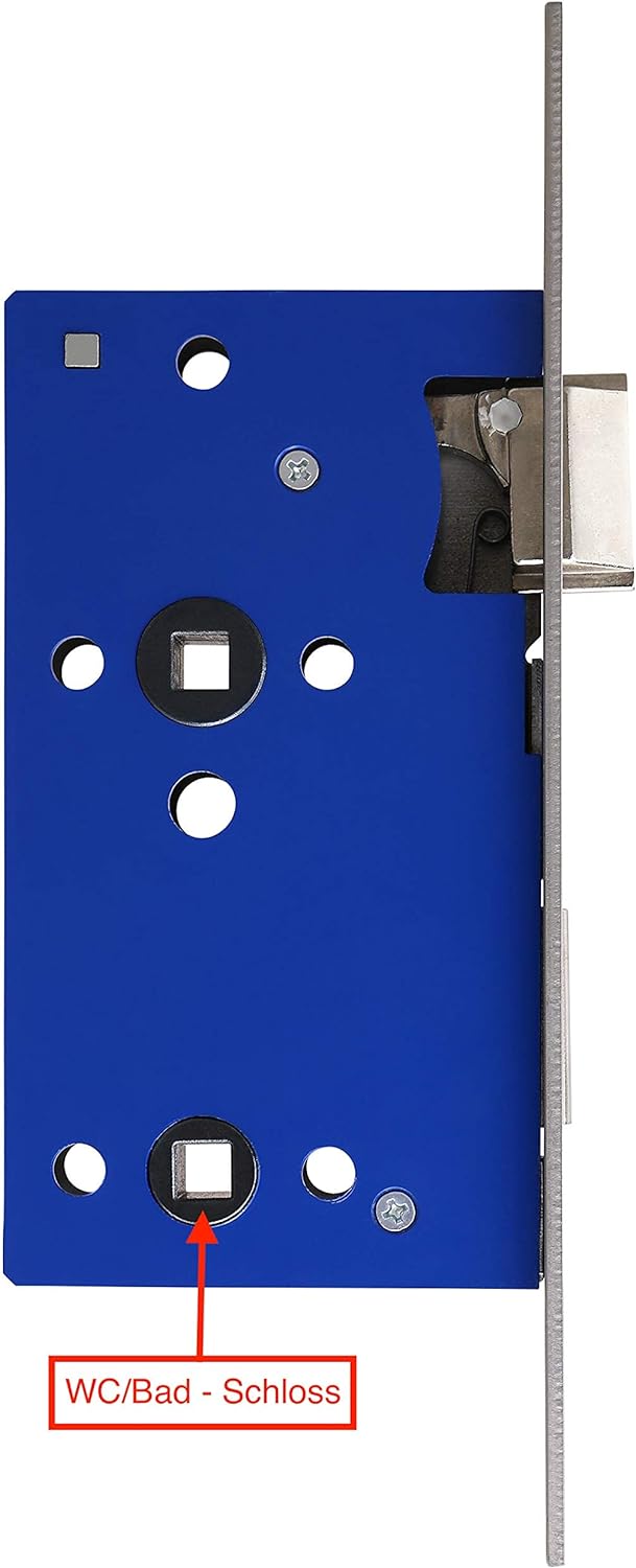 Türgriffe von Beschläge Hamburg: Türbeschlag scoop SBL 1100 — Türklinken mit WC Rosetten für Bad und