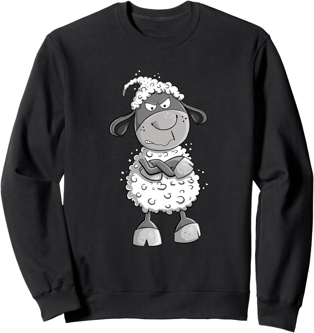 Kein Bock Schaf I Nö Fun I Einfach Nö I Nein Tiermotiv Sweatshirt