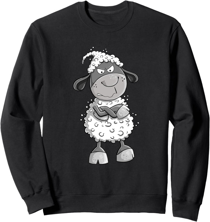 Kein Bock Schaf I Nö Fun I Einfach Nö I Nein Tiermotiv Sweatshirt