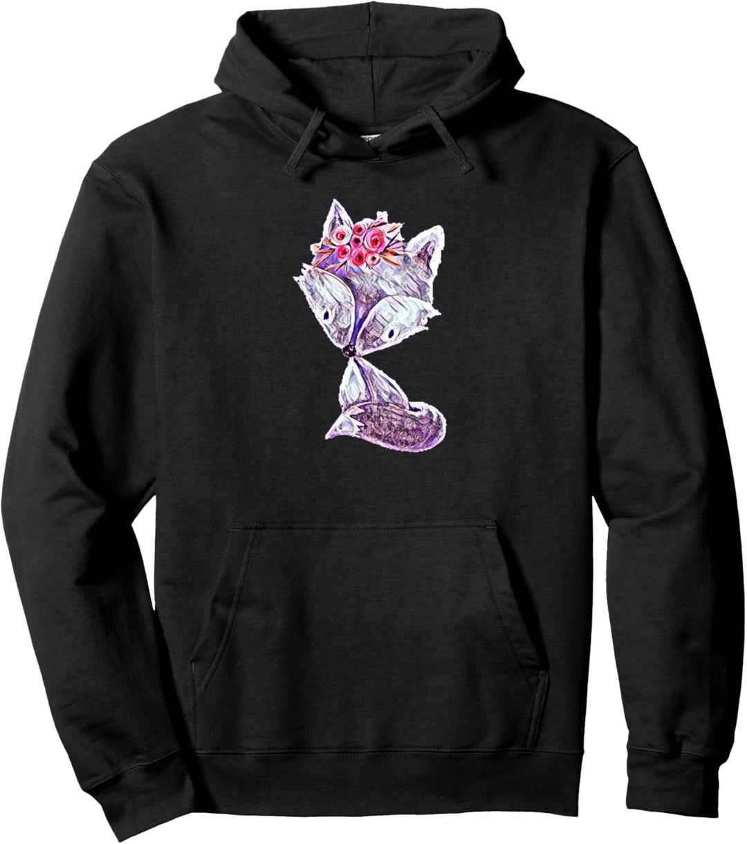 Fuchs Motiv Pullover Hoodie