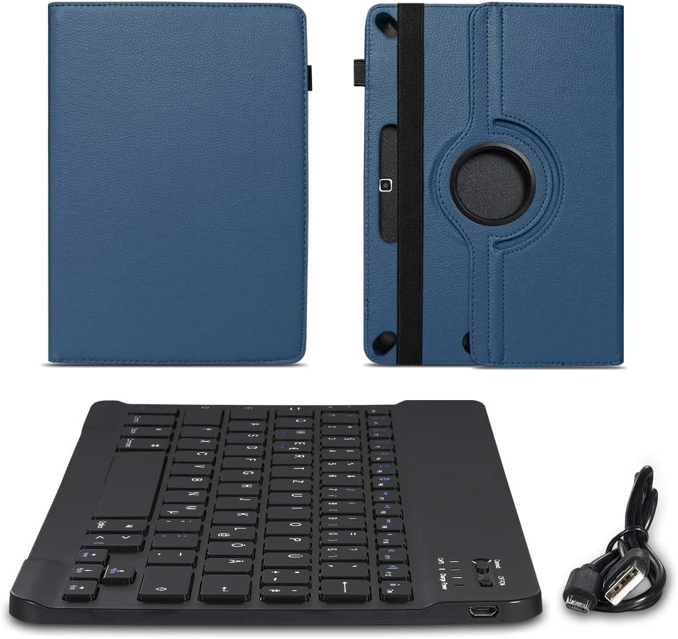 Tablet Hülle kompatibel mit Blackview Tab 16 15 13 12 11 10 Pro 9 8 8E 7 Tasche Schutzhülle Bluetoot
