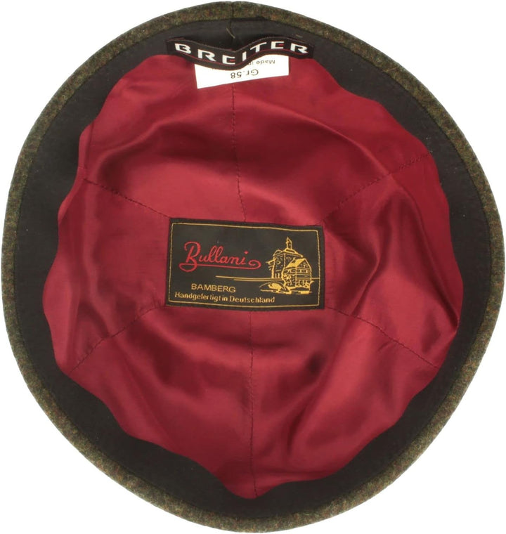 Bullani Docker Cap Docker Mütze Seemannsmütze aus 100% Wolle Kappe Made IN Germany Cap Bequem & Haut