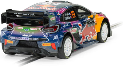 Scalextric Hornby Hobbies LTD C4448 Ford Puma WRC-Sebastian Loeb Slot-Cars Strasse und Rallye, Lila,