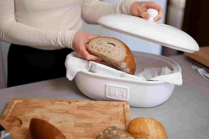 Brottopf Keramik oval Steingut Carl Tode Brotkasten 36,5x25x20 Steintopf