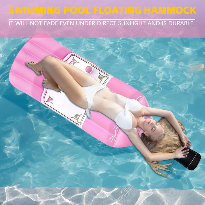 ACTOYS Luftmatratze Wasser Erwachsene Kinder, Luftmatratze Pool Aufblasbare, Aufblasbare Schwimmbett