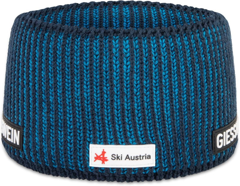 GIESSWEIN Ski Austria Headband Weisshorn - Merino Stirnband Damen Winter gefüttert, Fleece Stirnband