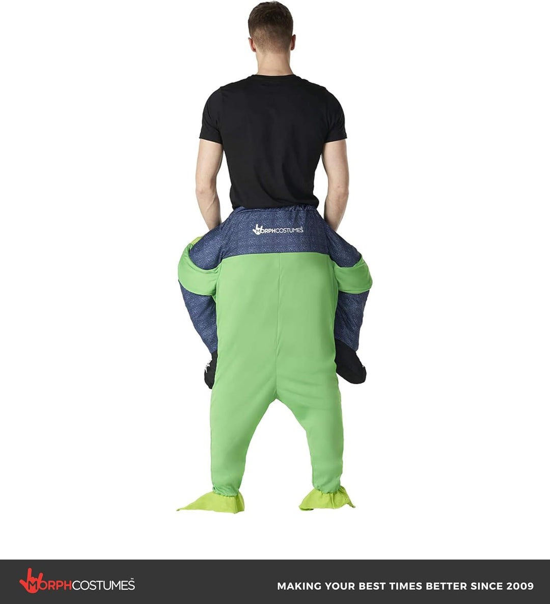 Morph Costumes Alien Huckepack Kostüm Herren Damen Faschingskostüm Alien Kostüm Huckepack Erwachsene
