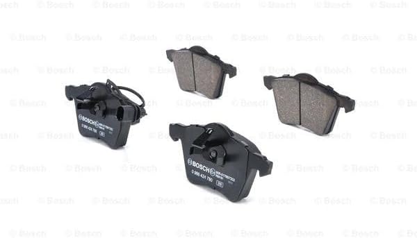 Bosch BP921 Bremsbeläge - Vorderachse - ECE-R90 Zertifizierung - vier Bremsbeläge pro Set