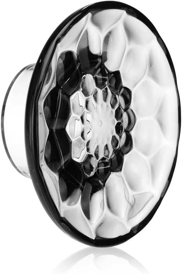 Kartell Jellies Coat Hangers, Für die Kleiderhaken, Mittel, Glasklar, 2 Stück Medio Cristallo, Medio