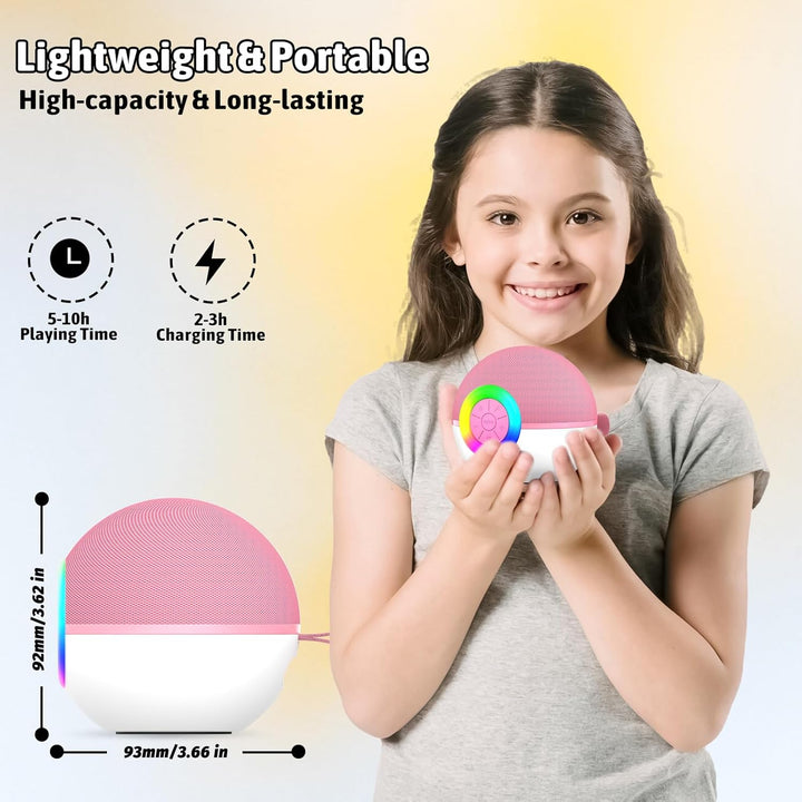 Karaoke Maschine Kinder Spielzeug Geschenke für 3-12 Jahre Mädchen Tragbares Bluetooth Karaoke Masch