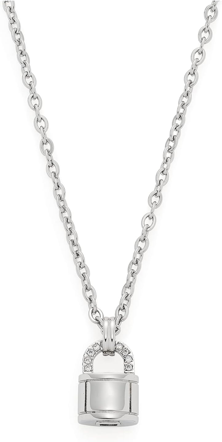 JEWELS BY LEONARDO Galera Halskette aus Edelstahl 1 Stück, kurze diamantierte Kette mit Zirkonia-bes