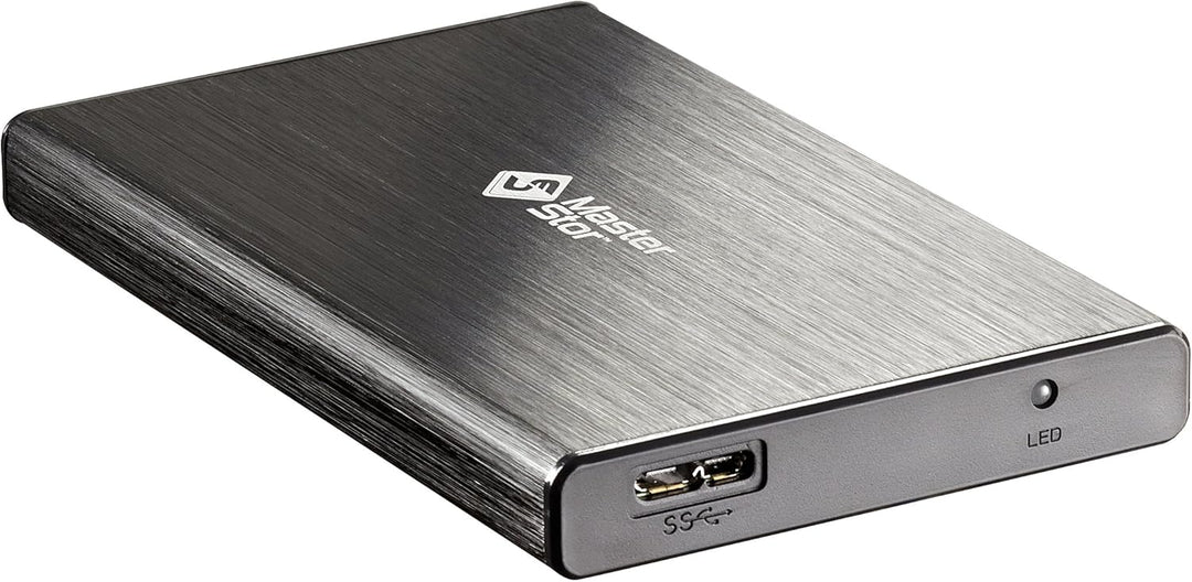 MasterStor schwarz Externe Festplatte USB 3.0 Super schnelle 2,5-Zoll SATA Externe Festplatte Laptop