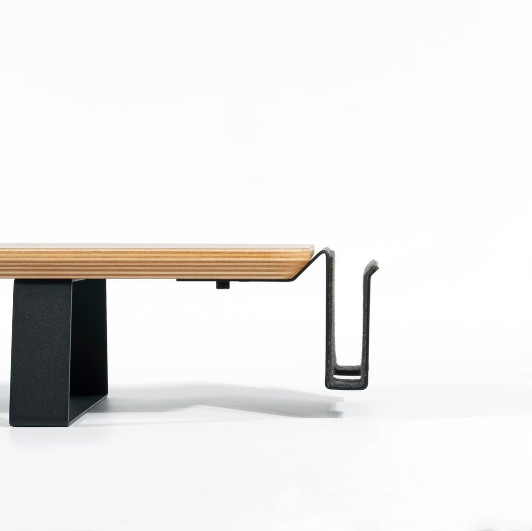 Vertikaler Laptop-Ständer für Desk Shelf Schiene | Modulares Zubehör Desk Shelves