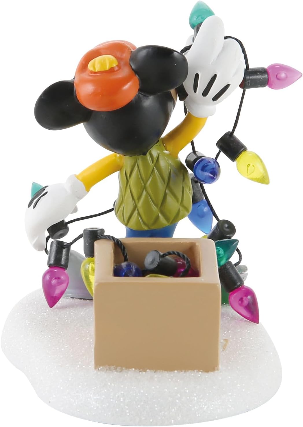 Department 56 Disney Village Mickey Lights Up Weihnachtszubehör, 5,7 cm