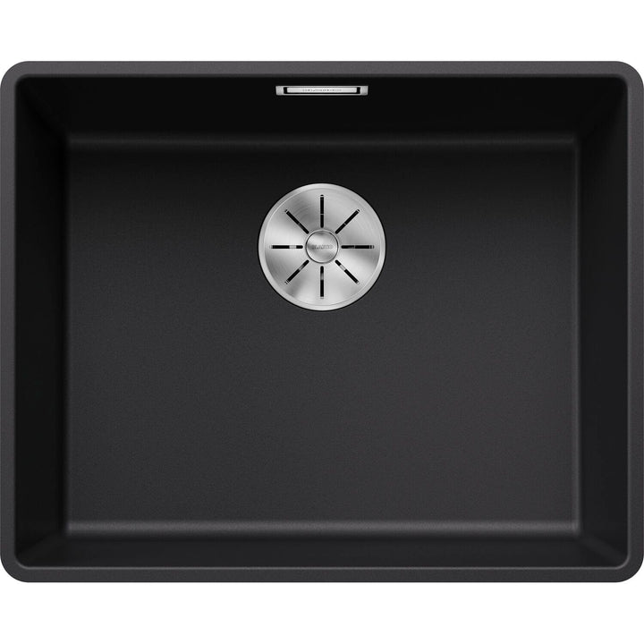 BLANCO SUBLINE 500-F | SILGRANIT schwarz | Einbauart: Flächenbündig | ohne Ablauffernbedienung | 60e