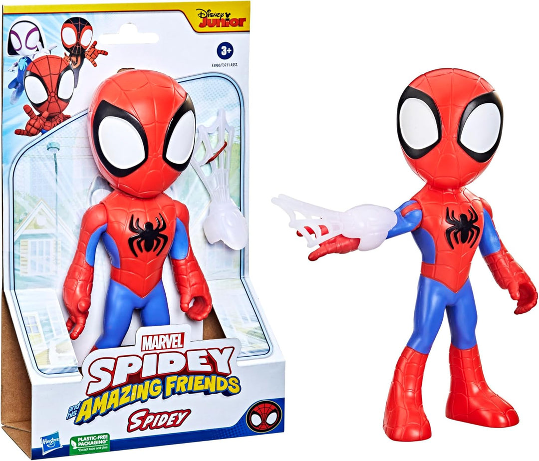 Spidey and his Amazing Friends Hasbro Marvel Supersized Spidey Actionfigur, Vorschule Superheld Spie