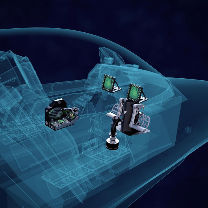 Thrustmaster Viper Panel für PC, Steuerpanel mit Hintergrundbeleuchtung, Zur Verwendung mit dem Vipe