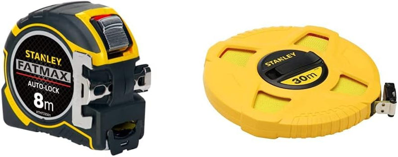 Stanley FatMax Pro Bandmass Autolock XTHT0-33501 & Kapselbandmass Fiberglas 0-34-297